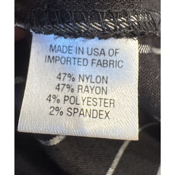 Supply & Demand Striped Dress Women’s Size 2 Faux Wrap Ruffle Trim Sleeve Preppy - Picture 8 of 9